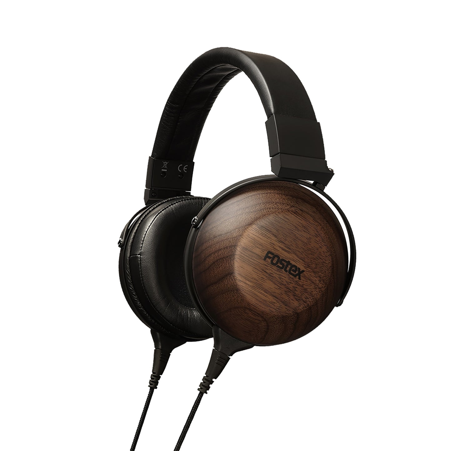 Fostex TH610 JPN closed-back headphones with black-walnut housings